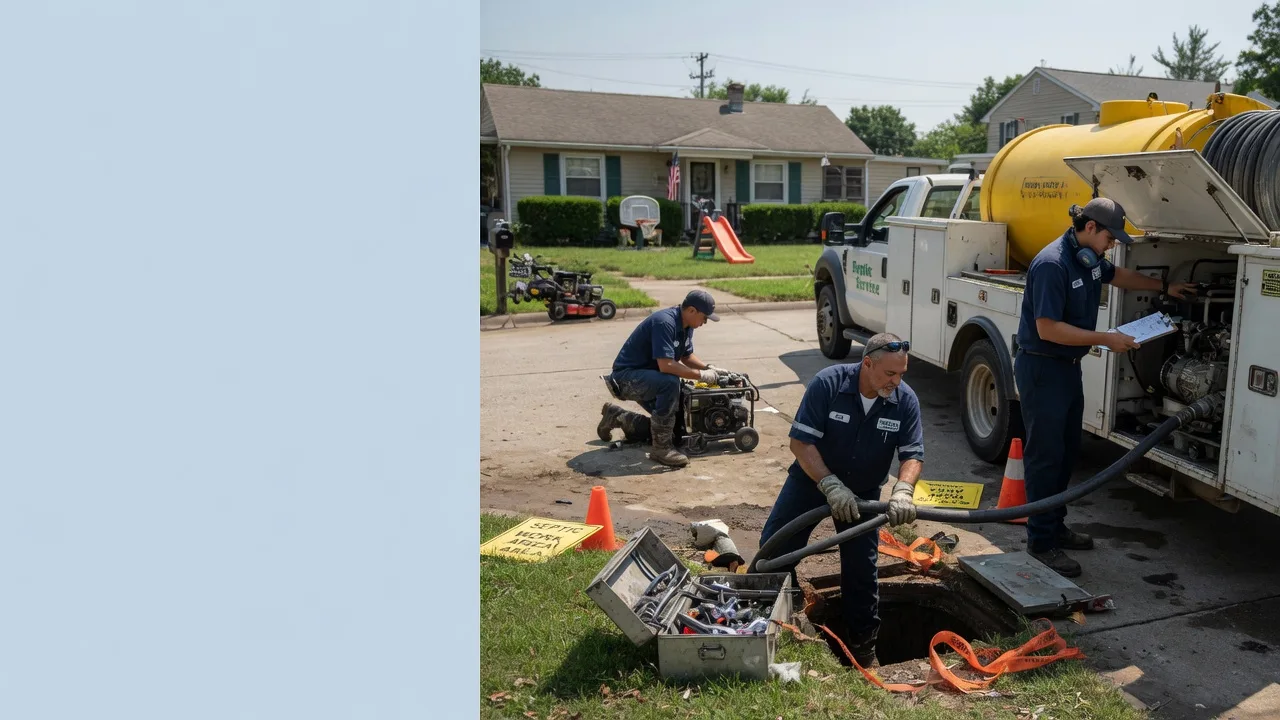 Septic Tank Pumping in Broken Arrow, OK near me